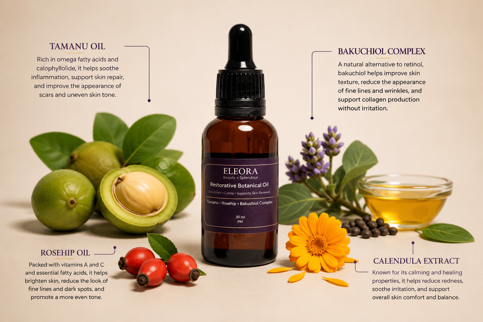 Eleora PM Renewal Face Oil