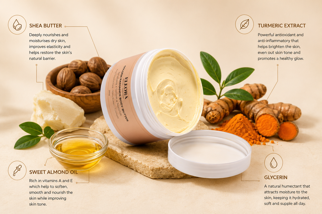 Golden Radiance Emulsified Body Butter